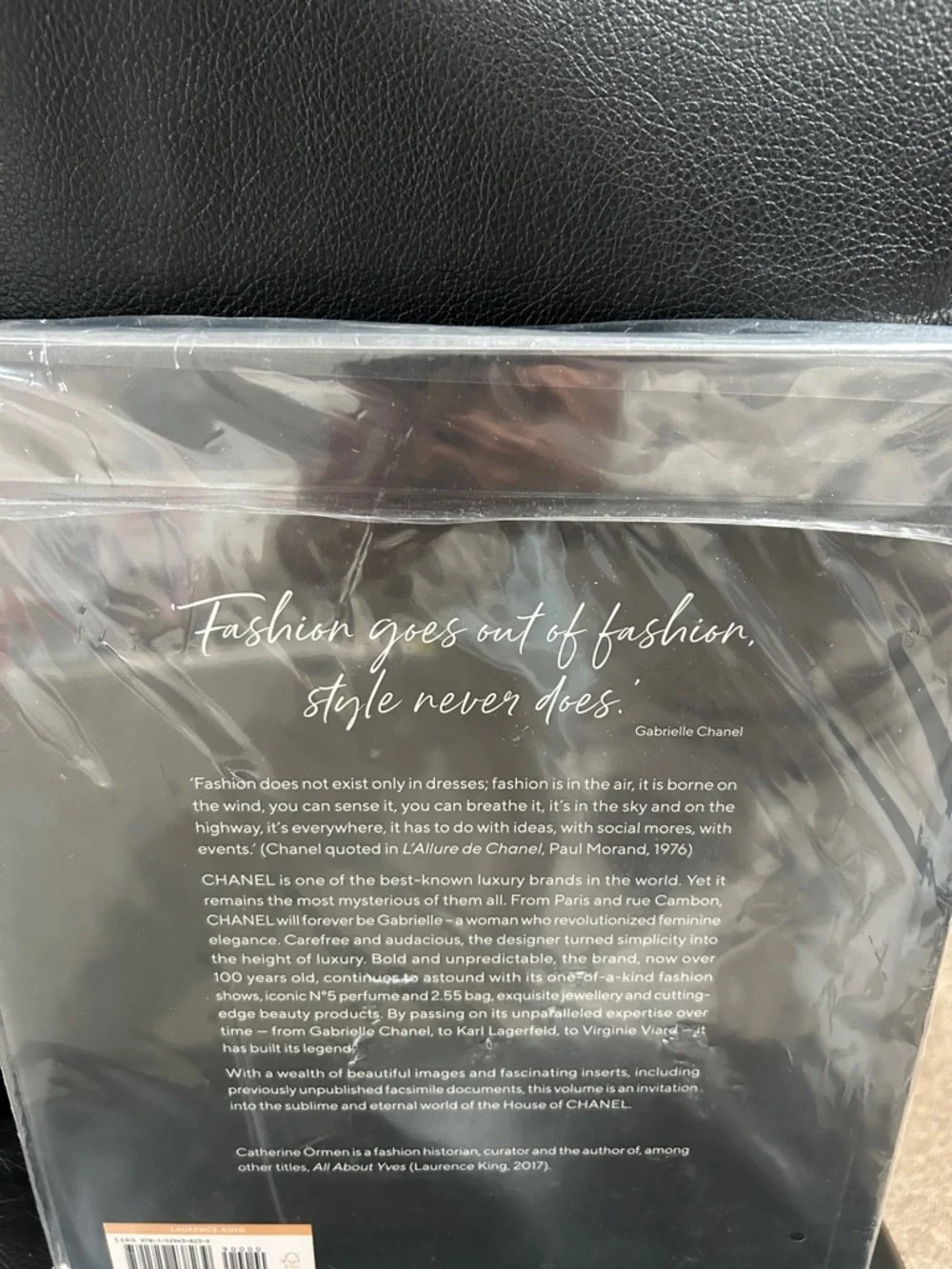 NWT Absolutely Chanel Coffee Table Book by Laurence King in protective plastic.